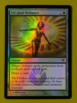 FOIL Tel-Jilad Defiance x1 Scars of Mirrodin 1x Magic the Gathering MTG - Image 1