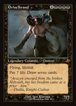 MTG Griselbrand - Retro Frame, NM-Mint, English Innistrad Remastered - Image 1