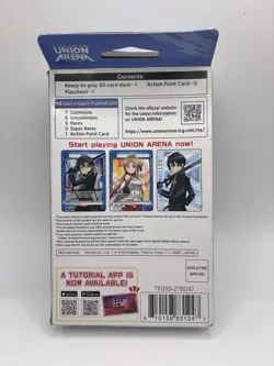 Union Arena TCG: Sword Art Online Starter Deck (UE07ST) - Image 2
