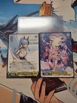 Anime Expo 2026 Weiss Schwarz Promo Set- Nikke Helm: Aquamarine and Bushiroad 26 - Image 1