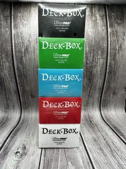 Ultra Pro Card Deck Box (5ct) - Image 1