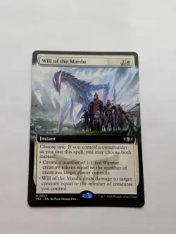Will of the Mardu - Tarkir: Dragonstorm - Extended Art - (0057) - NM - Image 1