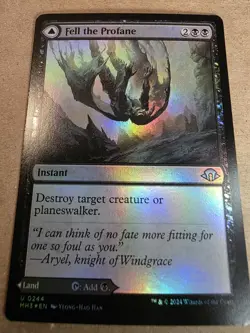 Fell the Profane - Foil - Modern Horizons 3 - Mtg - Image 1