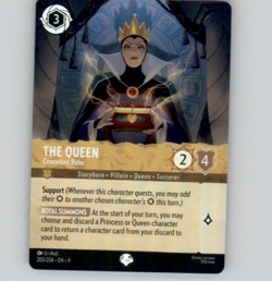 Disney Lorcana Fabled - The Queen - Conceited Ruler- Epic - 205/204 Holo - Image 1