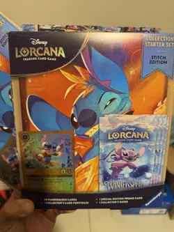 🚨Disney Lorcana TCG Winterspell Collection Starter Set Stitch Edition SEALED🔥 - Image 2