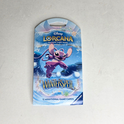 Disney Lorcana Winterspell Sleeved Booster Pack Angel Artwork - NEW SEALED - Image 1