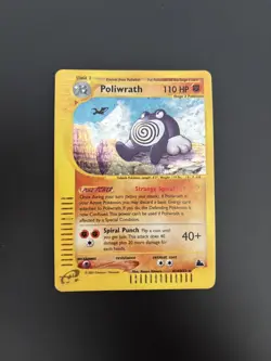 Poliwrath H24/H32 Skyridge Holo Rare vintage Pokemon WOTC Excellent - Image 1