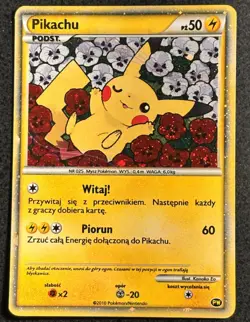 Pikachu (Polish) PW 8 Promo Pikachu World Collection English Back MP - Image 1