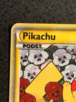 Pikachu (Polish) PW 8 Promo Pikachu World Collection English Back MP - Image 2