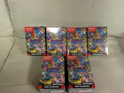 Lot of 6 Pokemon TCG Phantasmal Flames Booster Bundles SEALED - Image 1