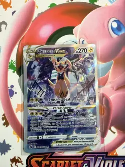 Pokemon Crown Zenith Galarian Gallery Zeraora VSTAR Ultra Rare Card #GG43/GG70 - Image 1