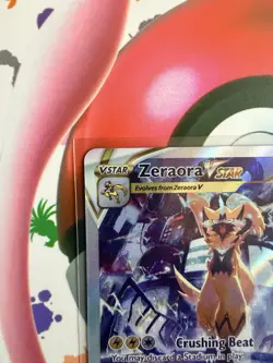 Pokemon Crown Zenith Galarian Gallery Zeraora VSTAR Ultra Rare Card #GG43/GG70 - Image 2