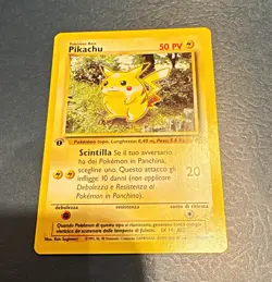 Pikachu 60/64 Jungle Regular 1st Edition Italian 50 HP Common - Image 1