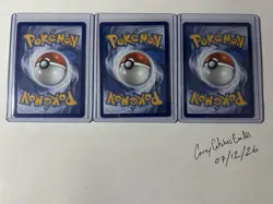 Pokemon. Turtwig Chimchar and Piplup. First Partner Series 1 Promos 040 041 042. - Image 2