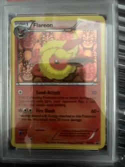 2013 Pokemon B&W Flareon Holo Sylveon Coll Promo Psa 1 - Image 2