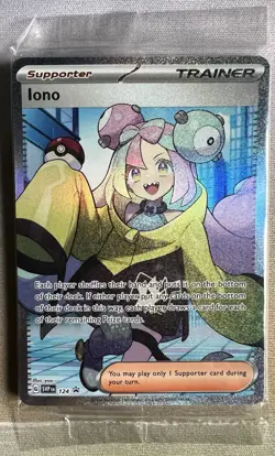 Iono 124, Scarlet & Violet SVP - Black Star Promo, Sealed, NM/Mint, Pokemon TCG - Image 1