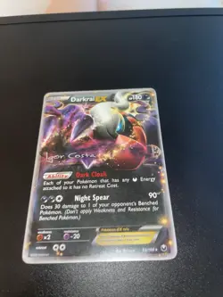 Pokemon TCG Darkrai EX 63/108 World Championship Decks Holo Rare EX EN 180HP - Image 1