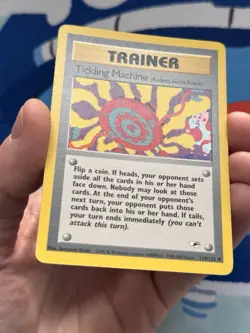 Tickling Machine 119/132 - MP condition - Pokemon Gym Heroes Unlimited - Image 2