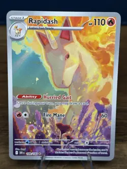 The Pokemon Company Rapidash 189/182 Sv10 Destined Rivals IR Holo Eng 110 - Image 1