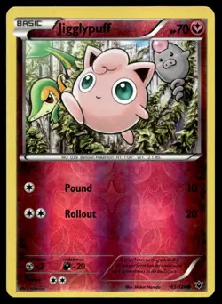 Jigglypuff XY - Fates Collide Reverse Holo 65/124 Pokemon TCG - Image 1