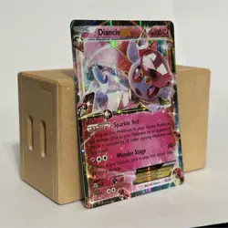 Pokemon Diancie EX 72/124 Fates Collide Holo Ultra Rare Basic English - Image 1