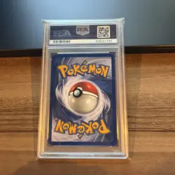 1999 POKEMON GAME BASE SET #9 MAGNETON-HOLO PSA 8 - Image 2