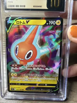Pokemon Rotom V 2022 Japanese Lost Abyss 037/100 Holo CGC Pristine Grade 10 - Image 4