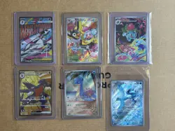 Pokemon TCG Japanese Holo ex/full art 6 Card Lot Lapras Articuno Ivysaur Wattrel - Image 1