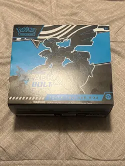 Pokemon Black Bolt Elite Trainer Box - Opened Box- Accessories - Image 1