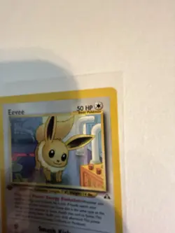 Pokemon Eevee Uncommon 1st Edition Card #38/75 Neo Discovery TCG 2001 English - Image 4