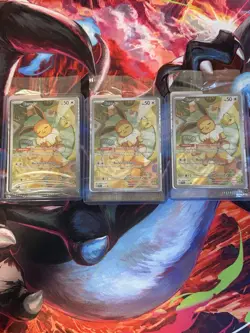 Pokemon TCG Eevee #173 Prismatic Evolutions IR Promo English 3-Card Lot - Image 1