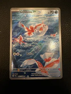 Goldeen 087/084 Me05: Pitch Black Holo Pokemon TCG - Image 1