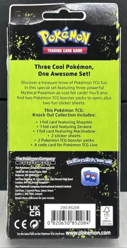 Pokemon TCG 2023 Knock Out Collection Shaymin, Marshadow Foil Card+ & 2 Packs 🔥 - Image 2