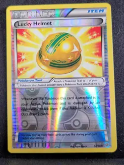 Lucky Helmet (Reverse Holo) Pokemon: XY - Ancient Origins 77/98 - Image 1