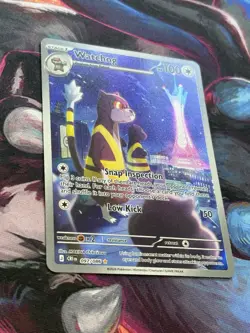 Pokemon Chaos Rising #97/86 Watchog Illustration Rare Holo - Image 2