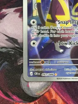 Pokemon Chaos Rising #97/86 Watchog Illustration Rare Holo - Image 5