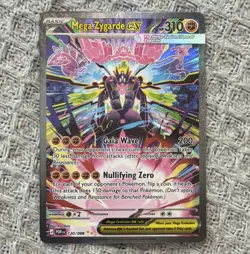 The Pokemon Company Mega Zygarde EX 120/088 BREAKthrough Full Art Holo UR 2015 - Image 1