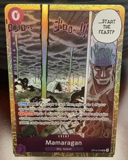 2026 One Piece CCG: MAMARAGAN Event OP-15 “Adventure On Kami’s Island” (NM) - Image 1