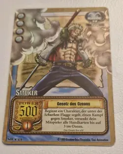 One Piece Karte HOLO SB-C25 Smoker Gesetz Des Ozeans - Image 1