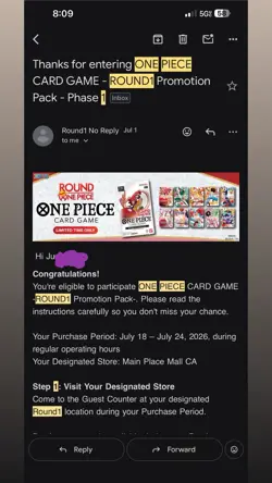 Bandai One Piece Card Game Round1 all 10 Promotion Packs - Image 1