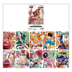 10 Packs One Piece Card Game x ROUND1 Promo Sealed Japanese PRESALE - Image 3