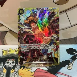 Bandai One Piece Card Game Monkey D. Luffy OP10-118 Foil Alt Art JP 7000 - Image 1