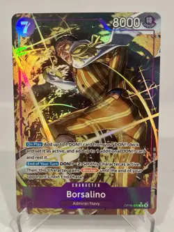 Borsalino Alt Art OP16-073 The Time of Battle One Piece Card - Image 1