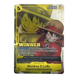 One Piece Monkey.D.Luffy P-106 Winner Pack 2026 Vol. 2 Promo English NM - Image 1