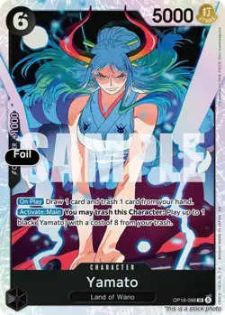 Yamato [OP16 - OP16-098] - NM [Foil] TCG One Piece - Image 1