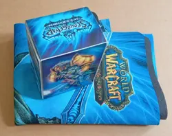 World Of Warcraft WOW Icecrown Playmat & Empty Deck Box - Image 1