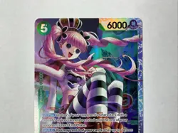 One Piece Card Game🏴‍☠COLOR: GREEN OP14-033 PERONA SR FOIL NM ENGLISH - Image 5