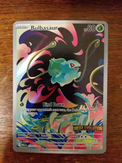 Bulbasaur - (Mega Evolution Stamped) 133/132 Miscellaneous Cards & Products Holo - Image 1