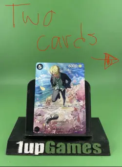Sanji SP Alt Art SR ST14-003 OP-10 Royal Blood ONE PIECE Card Game Japanese NM - Image 1