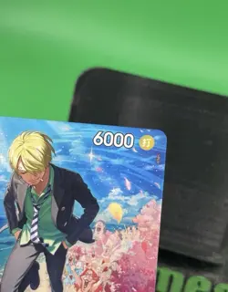 Sanji SP Alt Art SR ST14-003 OP-10 Royal Blood ONE PIECE Card Game Japanese NM - Image 5